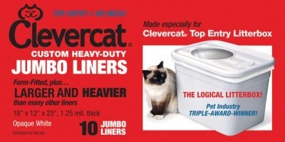 CLEVERCAT INNOVATIONS - CLEVERCAT JUMBO LINERS 10 CT by Clevercat Innovations