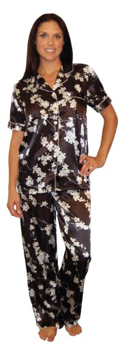 Pyjama Heaven Pyjamas Manches Courtes Satin - Petite Pyjama Heaven Pyjamas Manches Courtes Satin - Petite