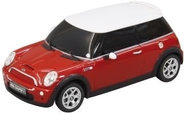 Radio Control Mini Cooper S 1:24 Scale Officially Licensed RC Model FF+RTR Colour Choice (Red) by ToyandModelStore