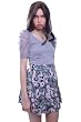 Jack Juniors Kiley Floral Printed Skirt