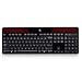 Logitech K750 Tastatur f�r PC solar schnurlos schwarz  (deutsches Tastaturlayout, QWERTZ)