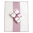 Tadpoles Basics Fuchsia Gingham Burping Cloths - 3-pk.