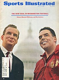 Edward Bennett Williams & Otto Graham Unsigned Sports Illustrated Magazine - July 25, 1966