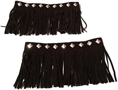 Sassy Strapps Fringe and Studded Boot Straps
