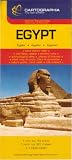 Egypt Map by Cartographia (Michelin National Maps) (French and German Edition)