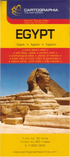 City Travel Guides Discounted  Books : Egypt Map by Cartographia (Michelin National Maps)