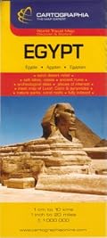 Egypt Map by Cartographia (Michelin National Maps)