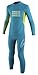 O'Neill Wetsuits Reactor Toddler Full Wetsuit, Navy/Lime, 2