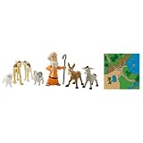 Noah's Ark Figurines and Play Mat Set