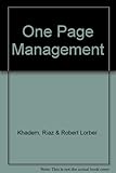 One page management