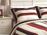 Armoire Stripes Standard Quilted Sham