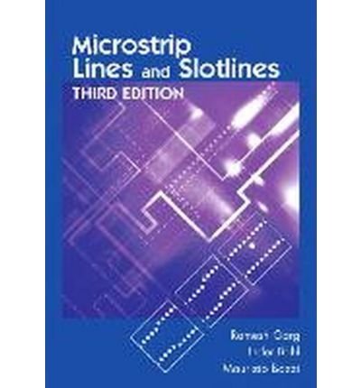 [ Microstrip Lines and Slotlines (Artech House Microwave Library (Hardcover)) ] By Garg, Ramesh ( Author ) [ 2013 ) [ Hardcover ]