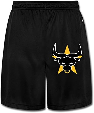 SDUNK Men's Cool Face Cow Cartoon Logo Performance Shirt Take Part In Sports Training, Gym Shorts M