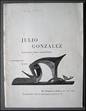 1952 Julio Gonzalez Exhibition Catalog