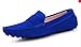 HAPPYSHOP(TM) Men's Suede Leather Moccasin Loafers Driving Shoe Comfort Slip-on Loafer Flats FREESHIPPING