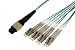 Data Storage Cables, p/n C8783X4-10M-10G: MTP/MPO - 4 x LC, 10M, 50/125um, 10G, OM3, Fanout [Electronics]