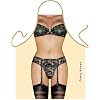 Pretty Woman Suspenders Sexy Novelty Apron for Barbeque and Kitchen designed by Itati