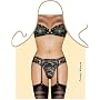 Pretty Woman Suspenders Sexy Novelty Apron for Barbeque and Kitchen designed by Itati