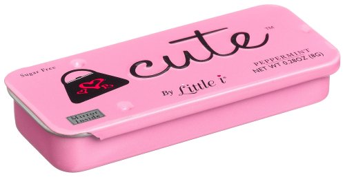 Little I ® Mirror Mints® Cute¿ Personality Sugar Free Peppermint Tins (Pack of 12) by Little i