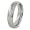 Domed High - Polished Tungsten Carbide Band (6.0mm) - Size 5.0