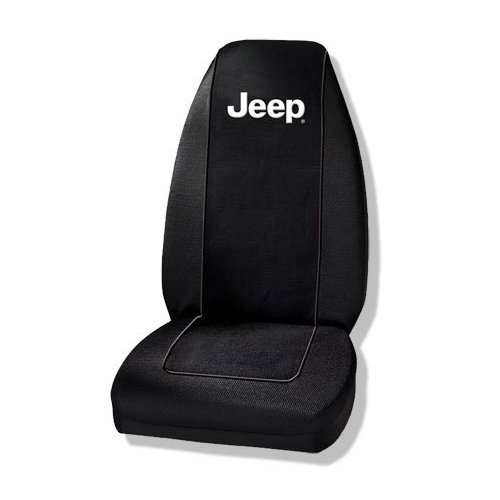 Plasticolor Jeep Wrangler Bucket Seat Cover with Jeep Logo