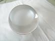 Glass "Crystal" Ball with Flat Bottom 100 mm
