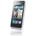 Samsung Wave 723 Smartphone (8,1 cm (3,2 Zoll) Display, Touchscreen, 5 Megapixel Kamera) cream-white