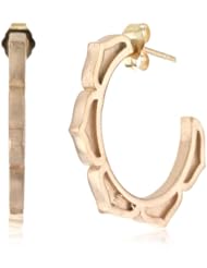 Katie Diamond "Lotus" Rose Gold Earrings