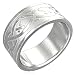 Celtic Stainless Steel Ring, Size 10, Wedding Ring, Fashion Ring