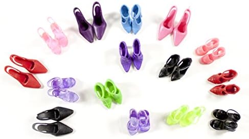 15 Pairs of Barbie Doll Shoes