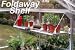 Halls Hexagonal Foldaway Storage 4Ft Bench