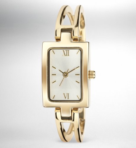 Rectangular Double Band Watch