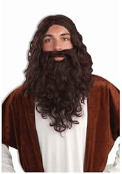 Biblical Wig & Beard Brown