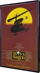 Miss Saigon (Broadway) 11"x17" Framed Poster