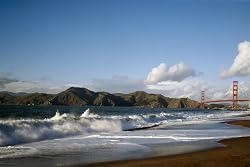 A Golden Gate Bridge Panorama, San Francisco - Astounding 16x20-inch Photographic Print by Carol M. Highsmith