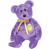 TY Beanie Baby - EGGS 3 the Purple Easter Bear
