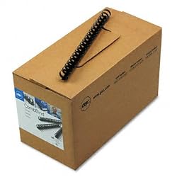 GBC CombBind Binding Spines, 0.75-Inch Spine Diameter, Black, 150 Sheet Capacity, 100 Spines (4000104)