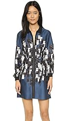 Acetate/Polyester/Sateen/Viscose  Dress