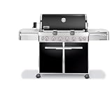 Weber 1781001 Summit E-650 Grill, Propane, Black