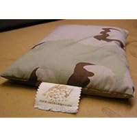 100% Buckwheat Pillows - Organic & Roasted - Camo Design