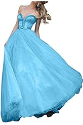  Satin/Tulle Sweetheart Beaded   Ball Gown Prom Dress/Quinceanera Dress  With a Bow(s)