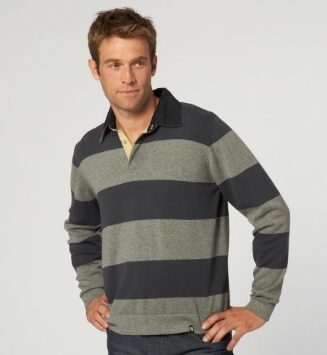 Big & Tall Cotton Rich Stripe Rugby Shirt
