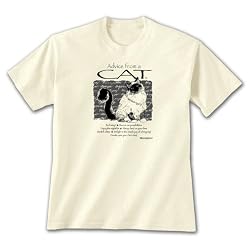 Advice From A Cat ~ Natural T-Shirt
