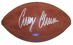 Casey Clausen Signed Football UDA