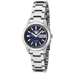 Seiko Women's SYMD93K1 Seiko 5 Automatic Blue Dial Stainless Steel Watch