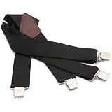 Carhartt Men's Utility Suspender,Black,One Size