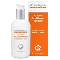 Dr. Dennis Gross Skincare All In One Facial Cleanser with Toner, 6.7-Fluid Ounces
