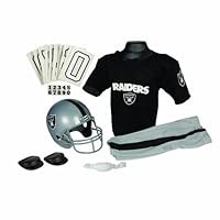 Franklin Sports NFL Oakland Raiders Deluxe Youth Uniform Set