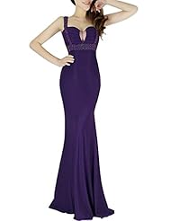  Polyester/Spandex  Ball Gown Evening Dress/Prom Dress/Maxi Dress 