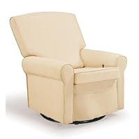 Shermag Square Upholstered Chair Oyster